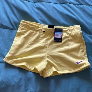 Yellow Nike Shorts